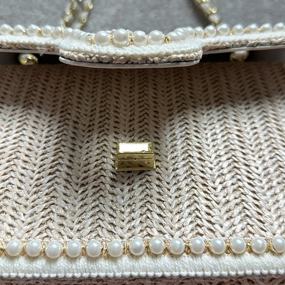 faux pearl shoulder bag - Picture 3 of 7